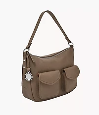 Jolie Leather Cargo Crossbody Bag