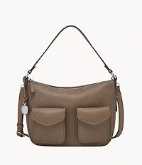 Jolie Leather Cargo Crossbody Bag