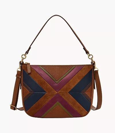 Jolie Patchwork Crossbody Bag