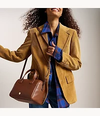 Lainey Leather Satchel