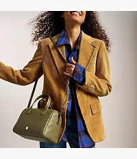 Lainey Leather Satchel