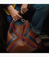 Jessie Patchwork Bucket Shoulder Bag