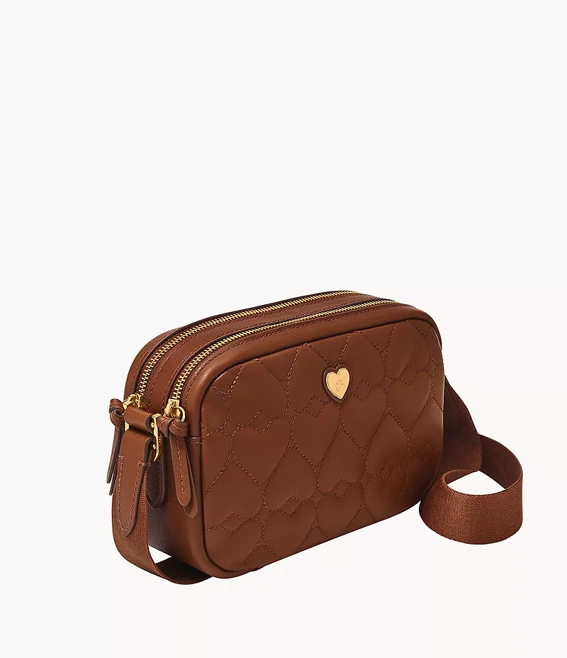 Danni Leather Crossbody Bag