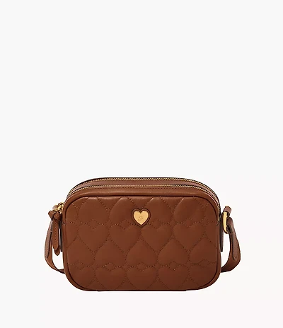 Danni Leather Crossbody Bag