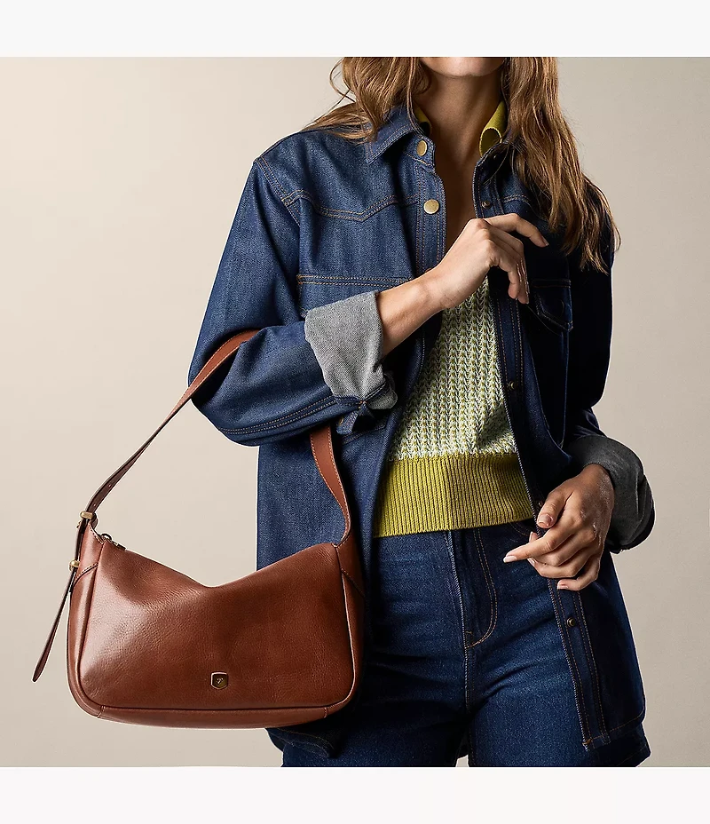 Dillon Leather Shoulder Bag