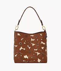 Jessie Leather Bucket Shoulder Bag