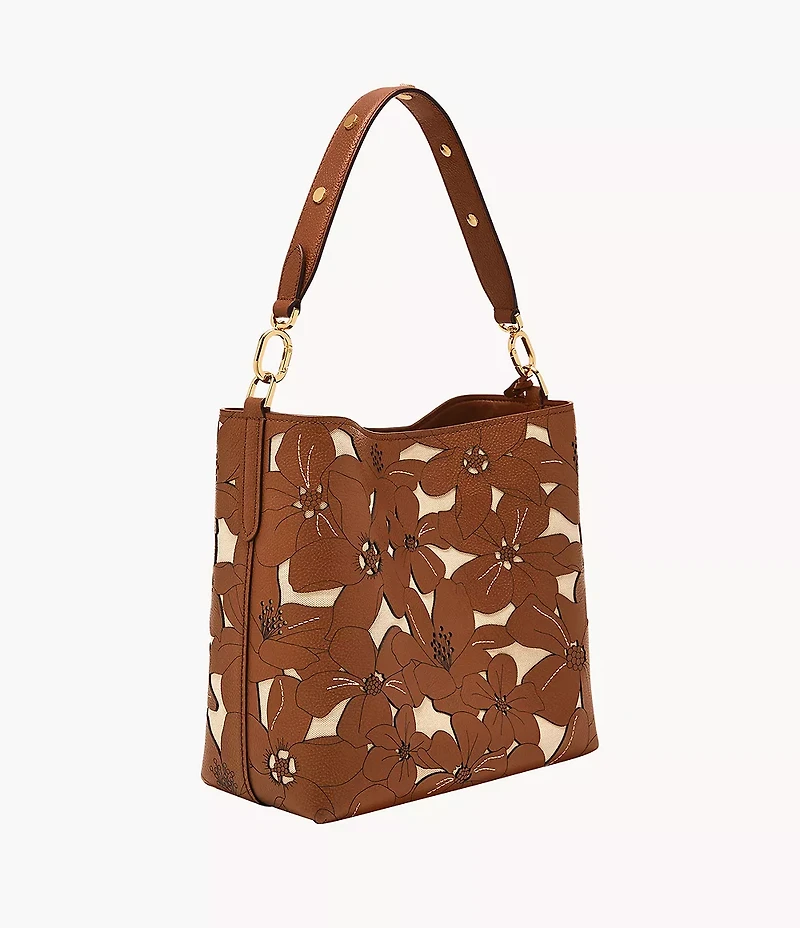 Jessie Leather Bucket Shoulder Bag