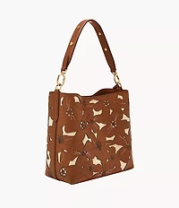 Jessie Leather Bucket Shoulder Bag