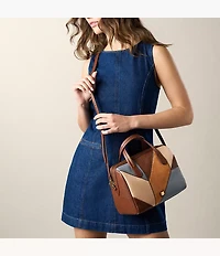 Lainey Leather Satchel