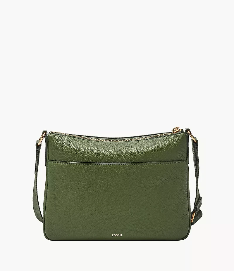 Maysen Leather Cargo Crossbody Bag