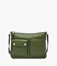 Maysen Leather Cargo Crossbody Bag