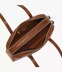 Danni Leather Shoulder Bag