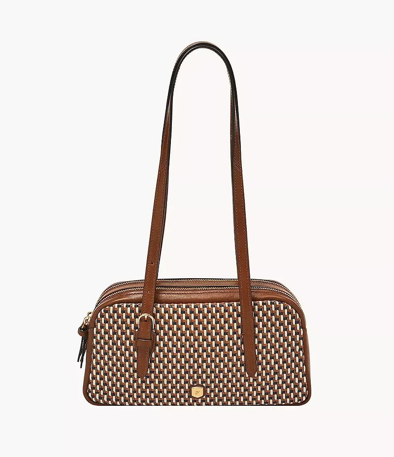 Danni Leather Shoulder Bag