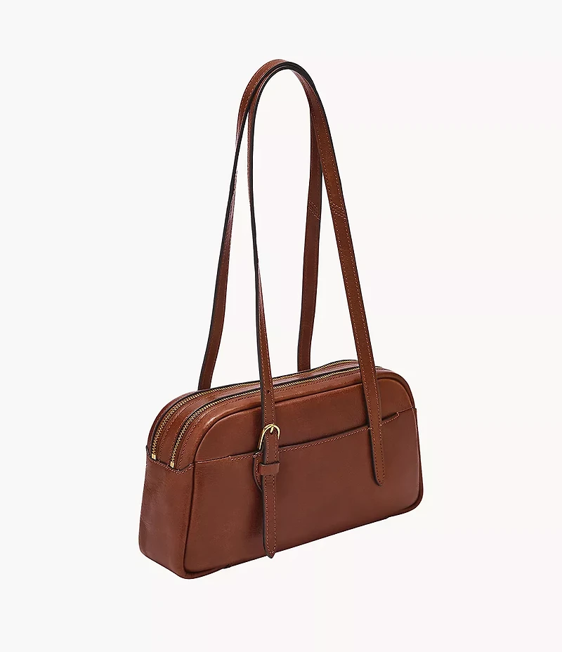 Danni Leather Shoulder Bag