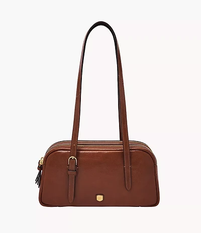 Danni Leather Shoulder Bag