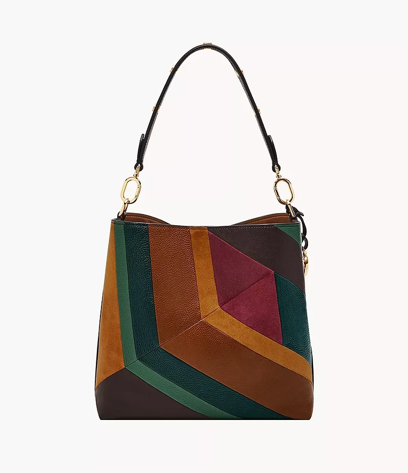 Jessie Leather Bucket Shoulder Bag