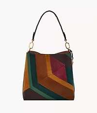 Jessie Leather Bucket Shoulder Bag
