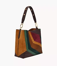 Jessie Leather Bucket Shoulder Bag