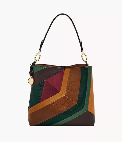 Jessie Leather Bucket Shoulder Bag