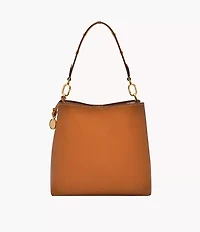 Jessie Leather Bucket Shoulder Bag