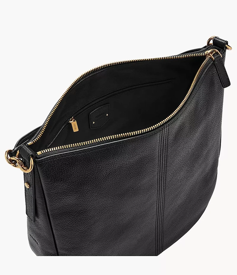 Jolie Leather Hobo Bag