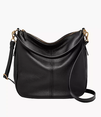 Jolie Leather Hobo Bag