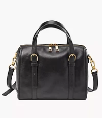 Carlie Leather Satchel