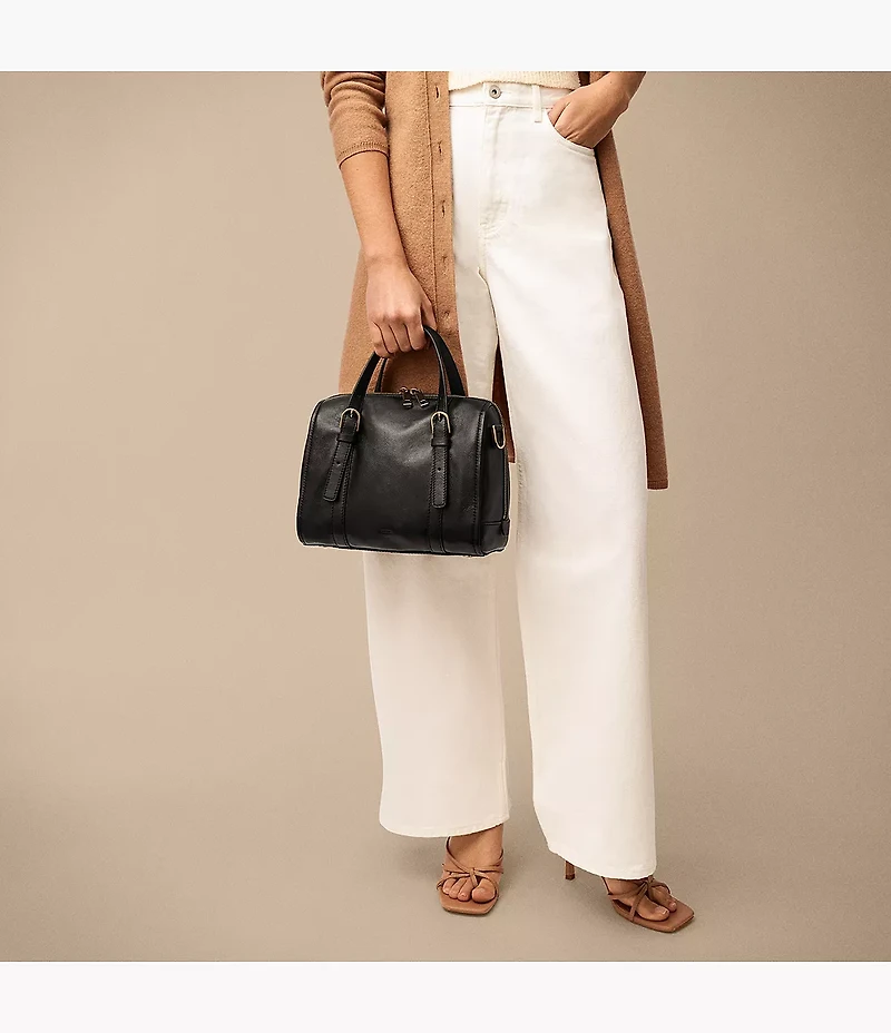 Carlie Leather Satchel
