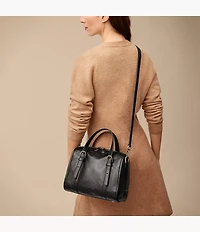 Carlie Leather Satchel
