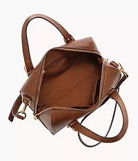 Carlie Leather Satchel