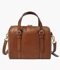 Carlie Leather Satchel