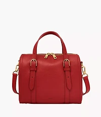 Carlie Leather Satchel