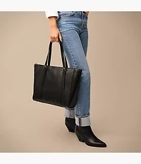 Carlie Leather Tote