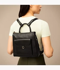 Parker Leather Small Backpack