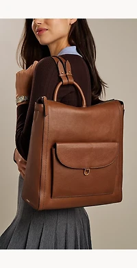 Parker Leather Backpack