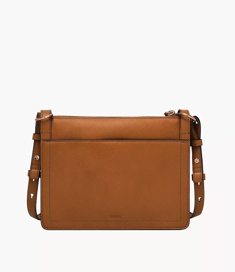Taryn Leather Crossbody Bag