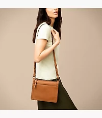 Taryn Leather Crossbody Bag