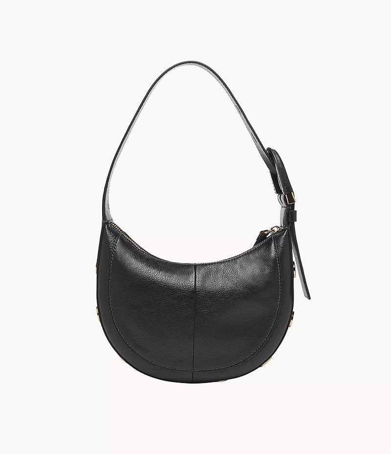 Harwell Leather Crescent Bag