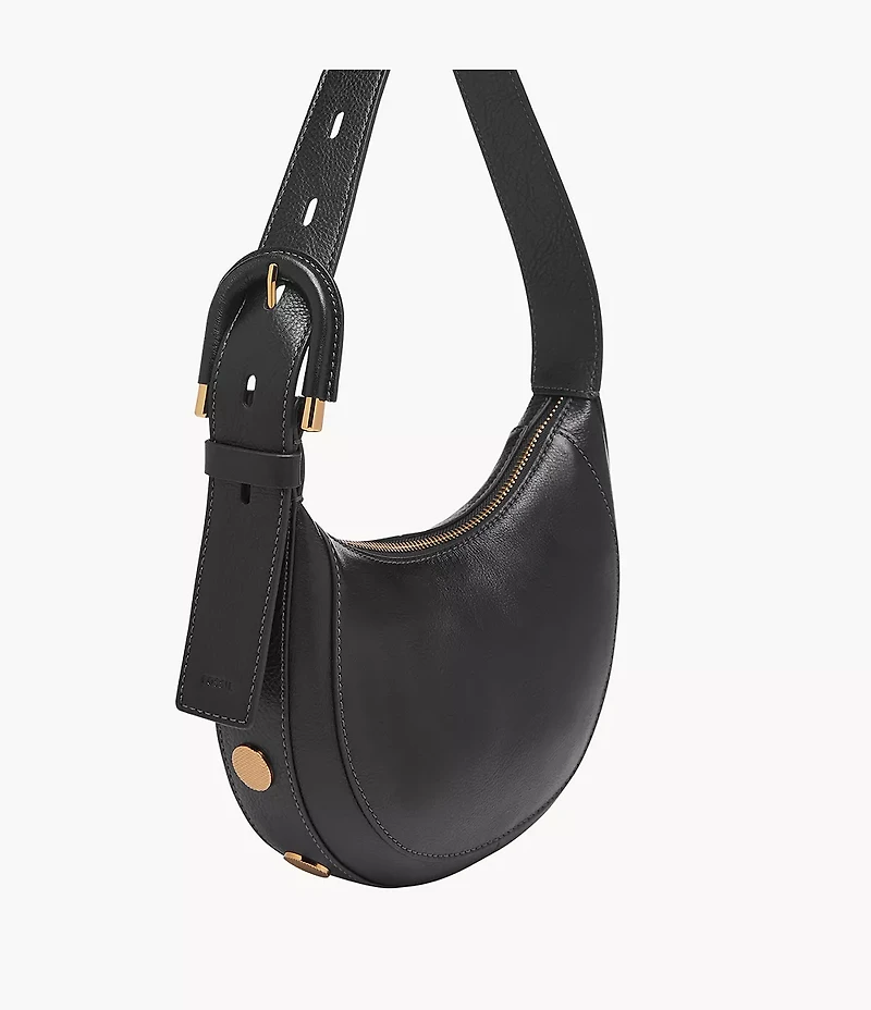 Harwell Leather Crescent Bag