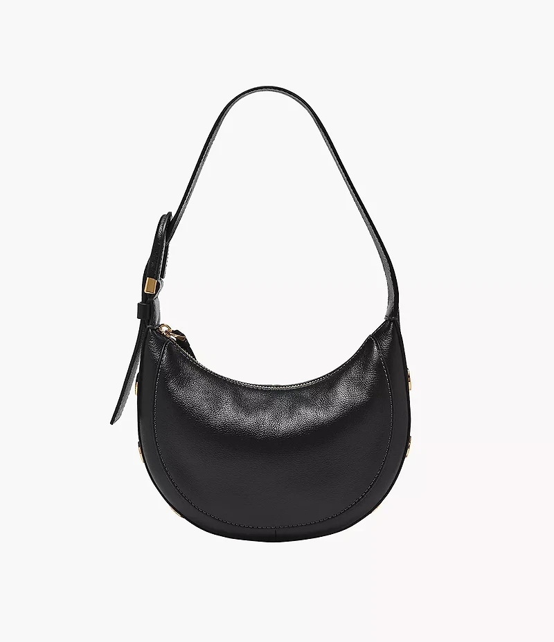 Harwell Leather Crescent Bag