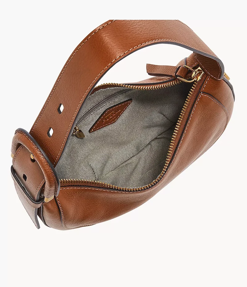 Harwell Leather Crescent Bag