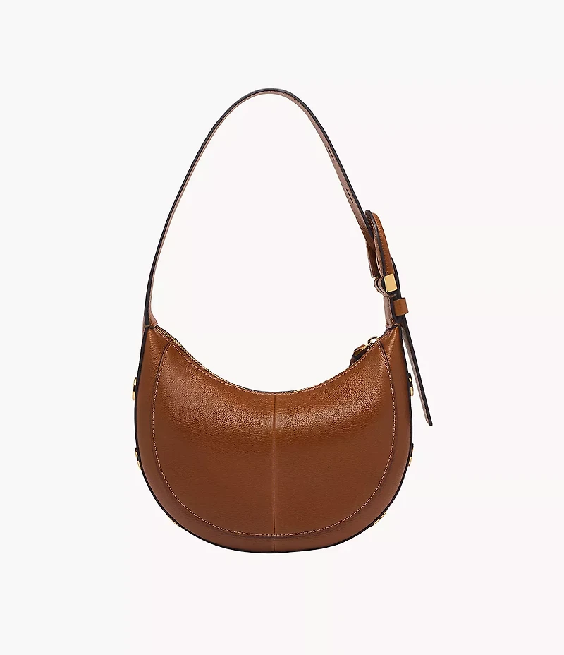 Harwell Leather Crescent Bag