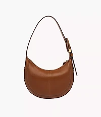 Harwell Leather Crescent Bag