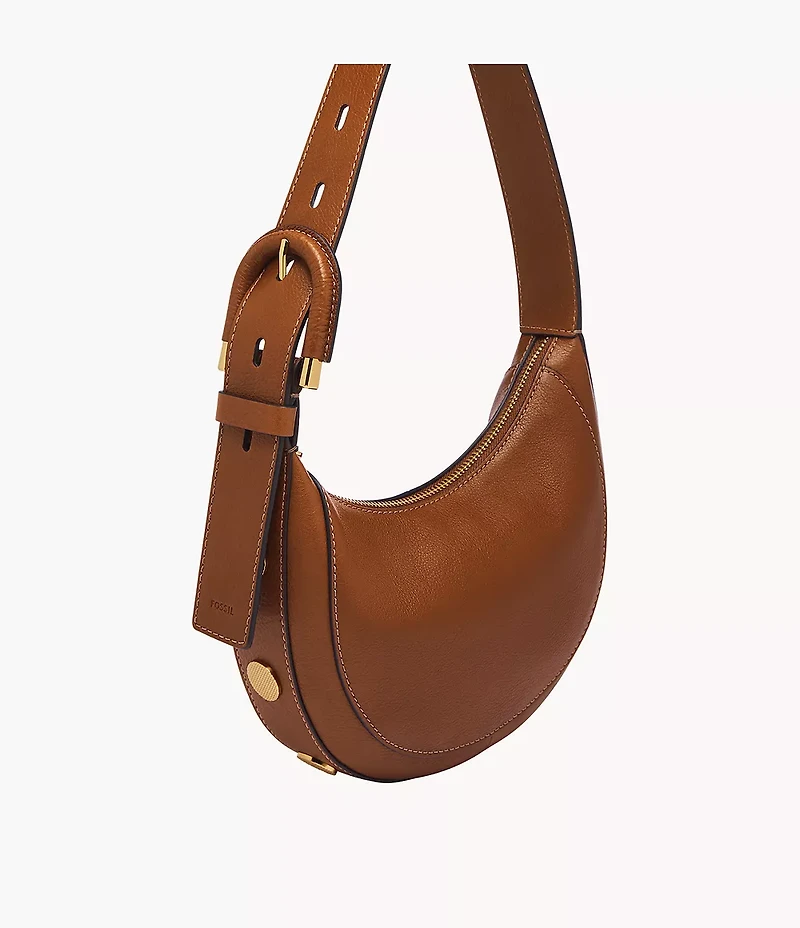 Harwell Leather Crescent Bag
