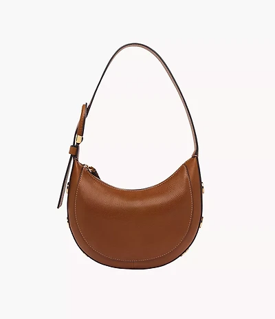 Harwell Leather Crescent Bag