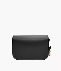 Lennox Leather Small Flap Crossbody Bag