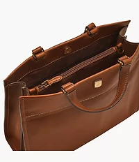 Gemma Leather Small Tote