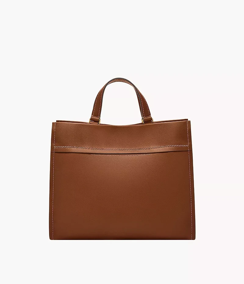 Gemma Leather Small Tote