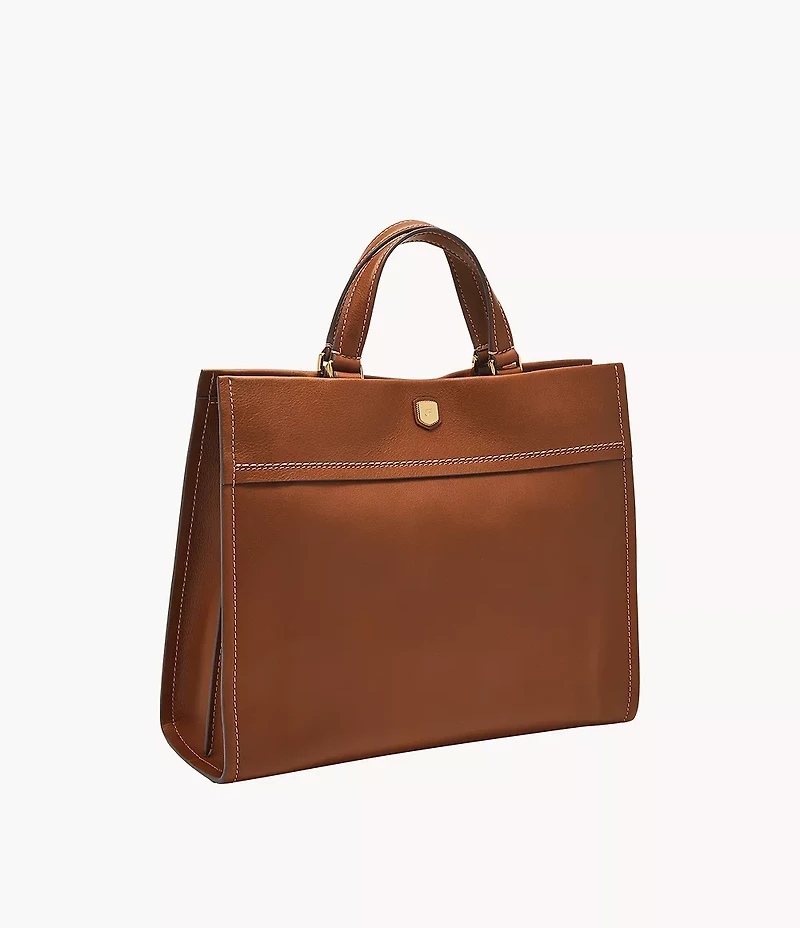Gemma Leather Small Tote