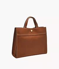 Gemma Leather Small Tote